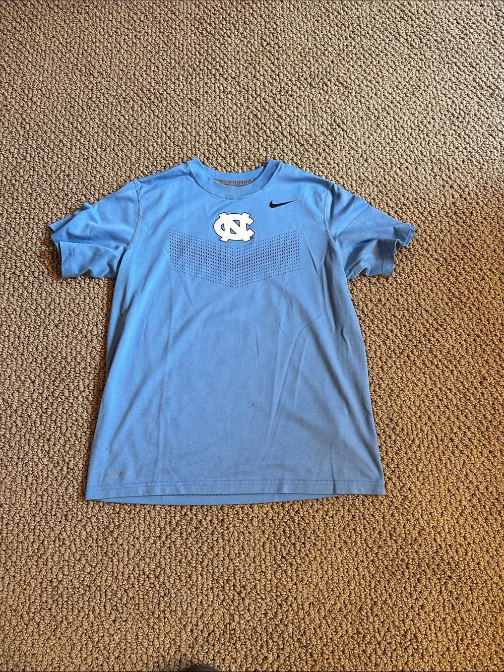 Nike Carolina Blue Logo Short Sleeve Tee